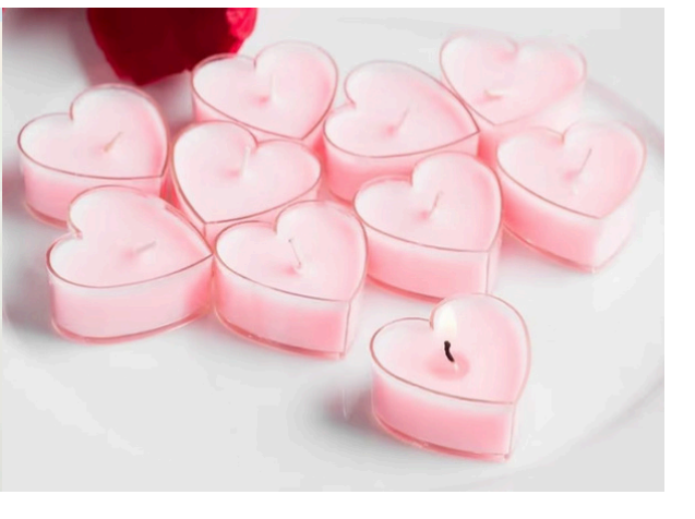 Acrylic Jars Heart Shape - Image 2