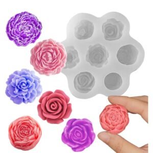 7 Flower Silicone Mould