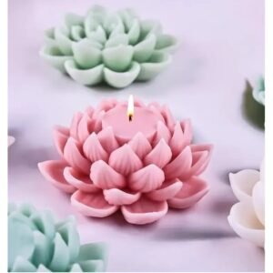 Lotus Silicone Candle Mould (B)
