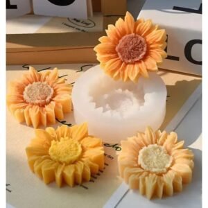 Sunflower Silicone Candle Mould